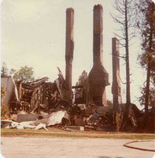 Kaelber Hall chimney's