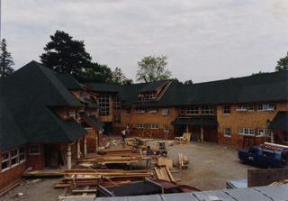 Blair/Tyson Residence during construction