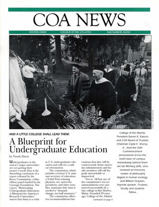 COA News, Winter 1998-1999