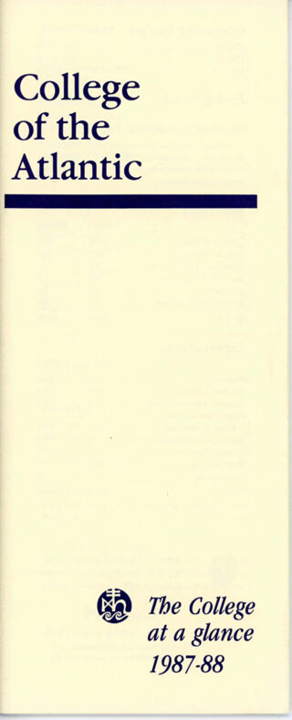 COA at a glance, brochure