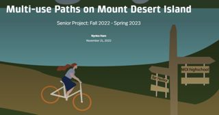 Multi-Use Paths on Mount Desert Island