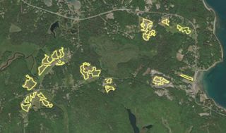 Ground Mounted PV Solar Suitability on Mount Desert Island