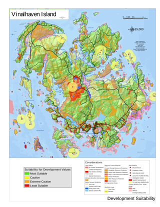 Suitability for Residential Development on Vinalhaven Island