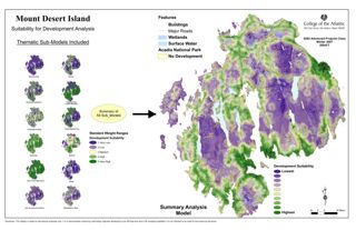 Mount Desert Island Suitability for Housing Development