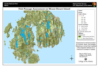 Fish Passage Assessment of Mount Desert Island