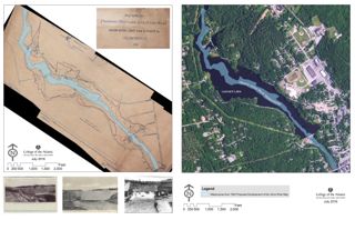 Historic Union River Watercourse through Ellsworth, Maine