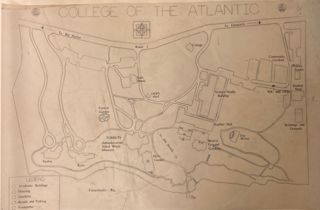 College of the Atlantic Campus Map