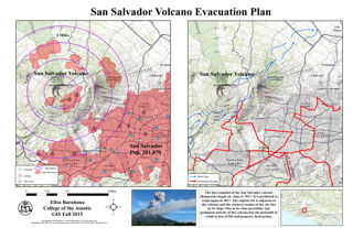 San Salvador Volcano Evacuation Plan