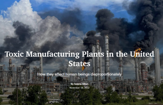 Toxic Manufacturing Plants in the United States