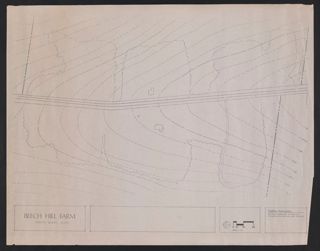 Beech Hill Farm, site plan