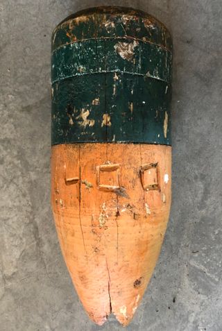Wooden Lobster Buoy