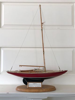Boat Model, Luders 16 Sturgis R. Haskins