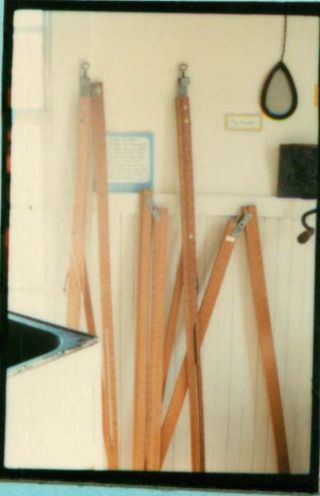 Curtain Stretchers, Wooden