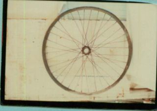 Wheel, Wooden Bicycle