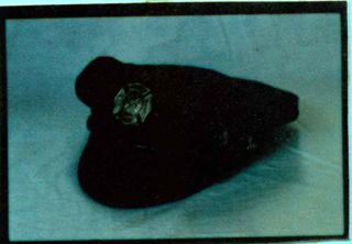 Hat. Northeast Harbor Fire Department. Worn by Clarence E. ("Bub") Kimball