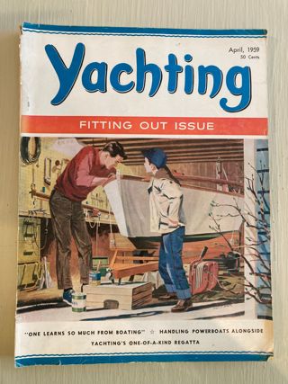 Yachting Magazine, April 1959