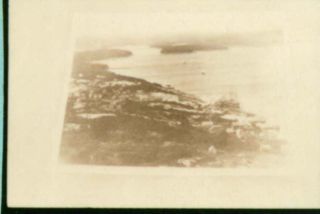 Aerial View Hall Quarry with Houses and Ship at Dock