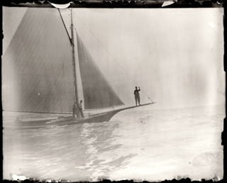 Glass Plate Negative, Mount Desert Rock