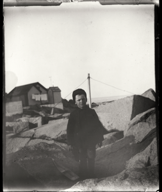 Glass Plate Negative, Mount Desert Rock