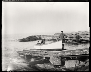 Glass Plate Negative, Mount Desert Rock