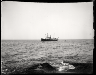 Glass Plate Negative, Mount Desert Rock