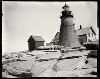 Glass Plate Negative, Mount Desert Rock