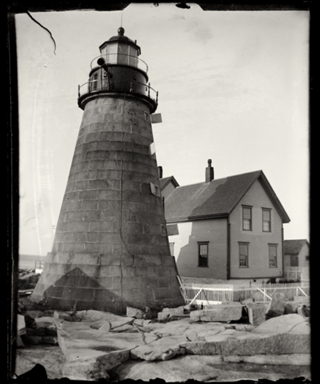 Glass Plate Negative, Mount Desert Rock