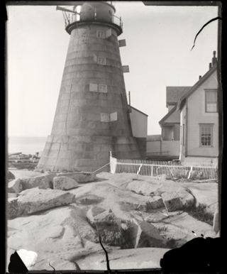 Glass Plate Negative, Mount Desert Rock