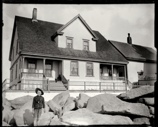 Glass Plate Negative, Mount Desert Rock