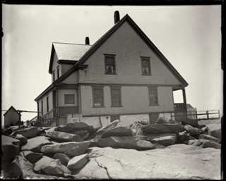 Glass Plate Negative, Mount Desert Rock