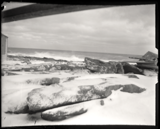 Glass Plate Negative, Mount Desert Rock