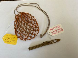 Bait bag and needle