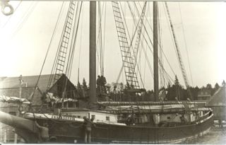 Schooner Anna Sophia Unloading Coal