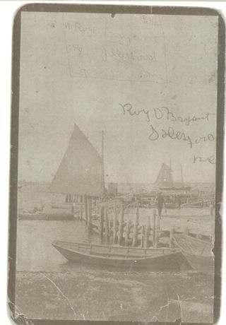 Dock in front of AJBryants shop