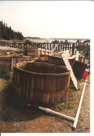 Old bait butt Islesford 1996