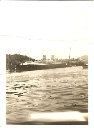 Steamer Iroquois aground Bar Harbor, 7 12 1936