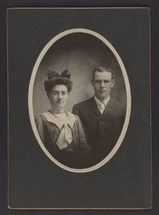 Cora and Arthur Spurling Cabinet Card