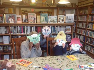 Storytime at the Islesford library