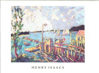 Henry Isaacs postcard Islesford Dock