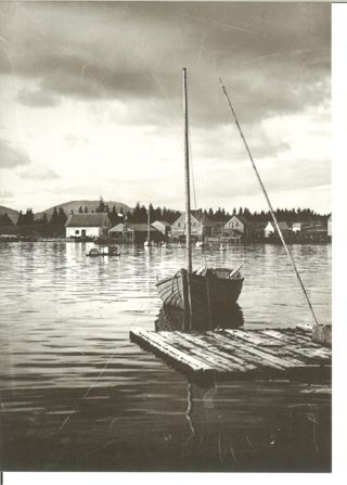 Sailboat Islesford Harbor