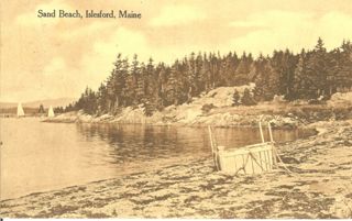 Sand Beach postcard