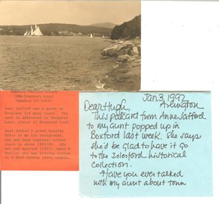 Seal Harbor postcard