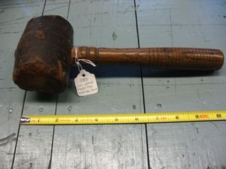 Wood mallet