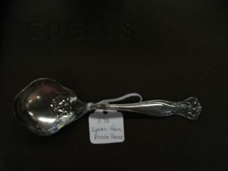 Silver spoon from Preble House