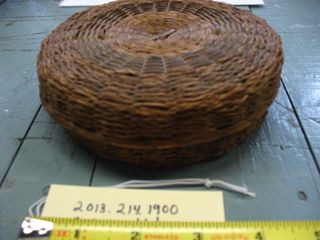 Indigenous American Sweetgrass Basket