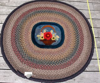 Rug made by Cora Spurling Richardson Chapman