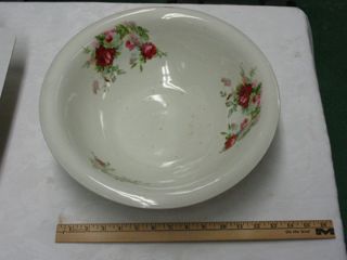 White earthenware bowl