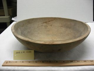 Wooden bowl
