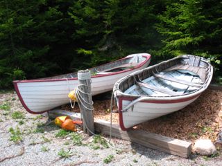 Rowboat or skiff by Chummy Spurling