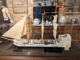 Model Warship - Built by Arvard Savage